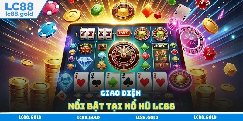 Giao diện nổi bật tại nổ hũ LC88